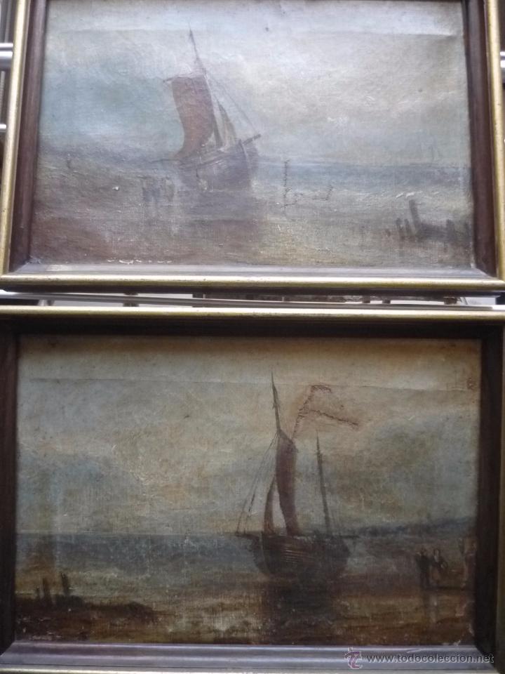 Arte: Pareja de marinas S XIX - Foto 15