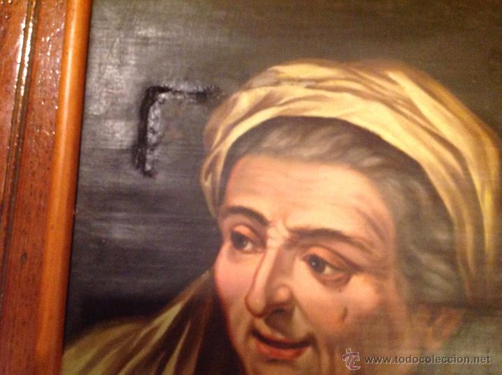 Arte: CUADRO OLEO SOBRE LIENZO RETRATO - Foto 5