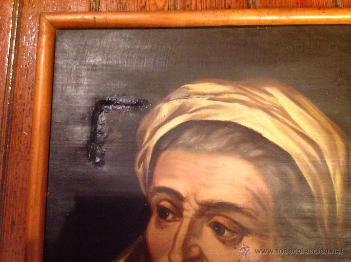 Arte: CUADRO OLEO SOBRE LIENZO RETRATO - Foto 7