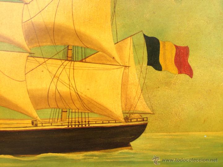 Arte: VELERO &Oacute;LEO SOBRE TABLA - Foto 3