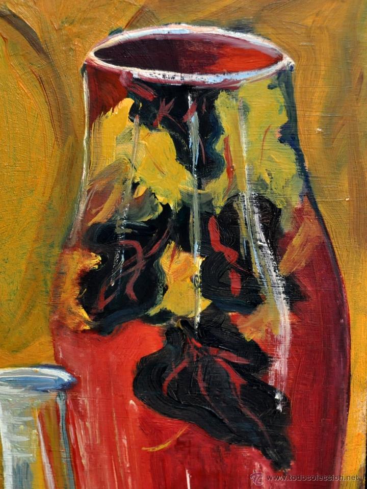 Arte: AN&Oacute;NIMO DE LOS A&Ntilde;OS 50. OLEO SOBRE TABLA. BODEG&Oacute;N - Foto 2