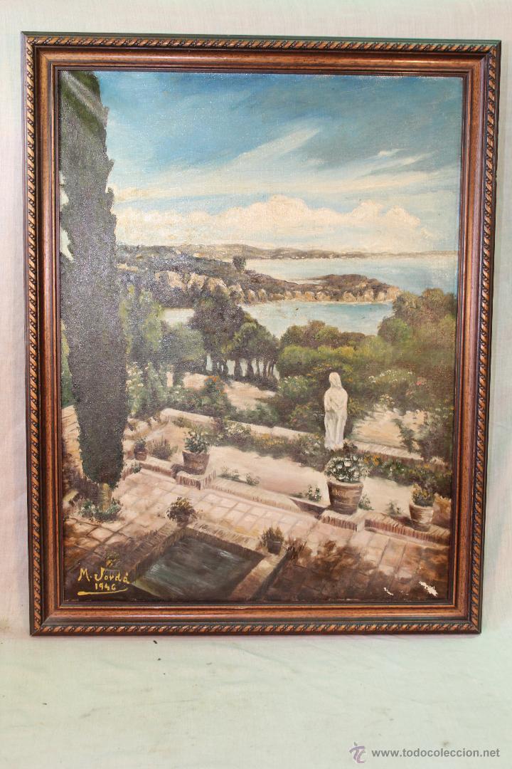 Arte: SAGAR&Oacute; COSTA CATALANA, M.JORD&Aacute; 1946, OLEO ORIGINAL SOBRE LIENZO