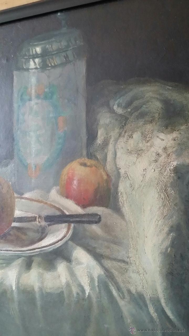 Arte: Bodeg&oacute;n / &oacute;leo sobre cart&oacute;n / circa 1920 - Foto 11