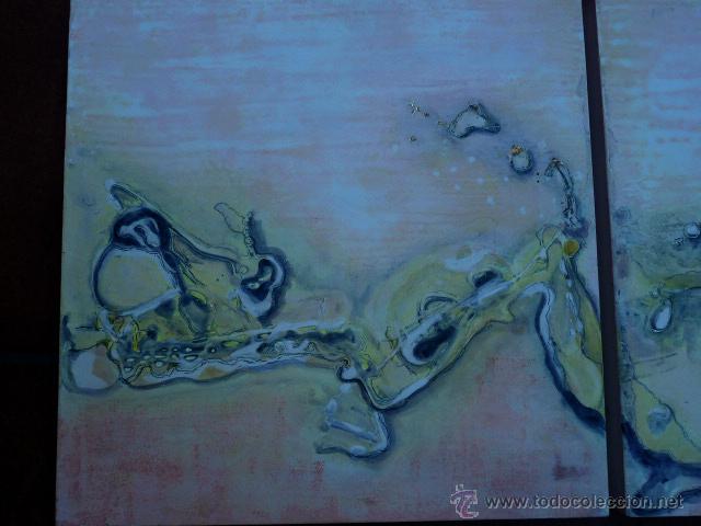 Arte: 2 &oacute;leos abstractos.An&oacute;nimo. - Foto 2