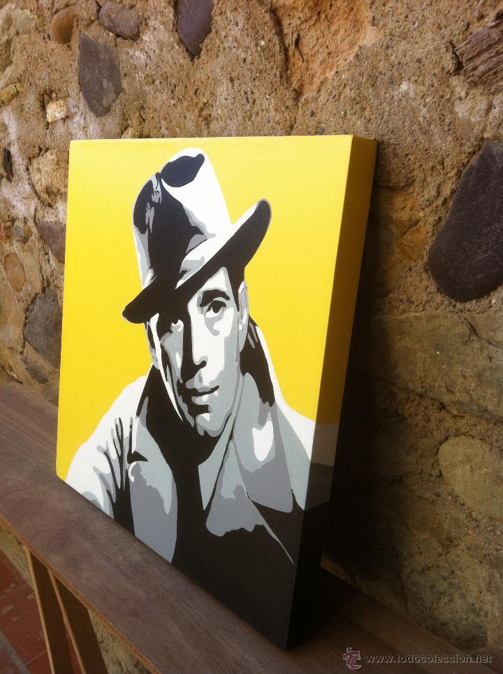 Arte: Cuadro Bogart Pop-Art - Foto 2