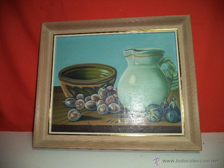 Arte: OLEO SOBRE LIENZO PEQUE&Ntilde;O BODEGON - Foto 1