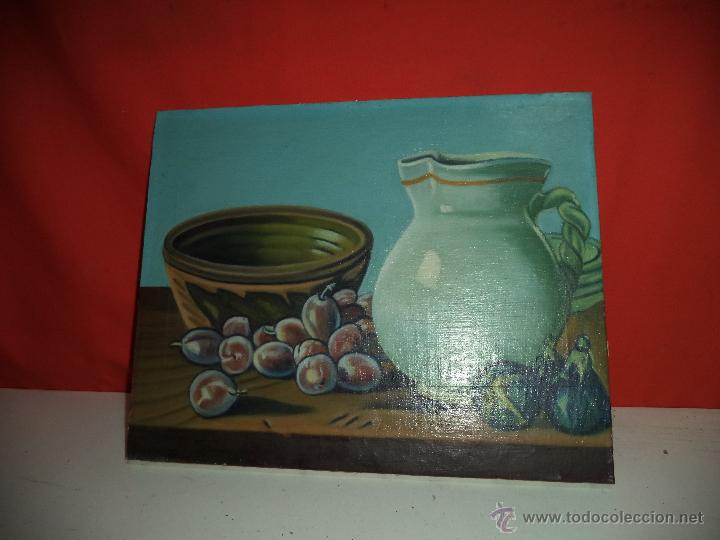 Arte: OLEO SOBRE LIENZO PEQUE&Ntilde;O BODEGON - Foto 4