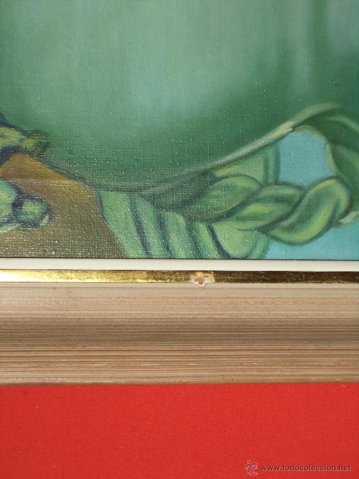 Arte: OLEO SOBRE LIENZO PEQUE&Ntilde;O BODEGON - Foto 5