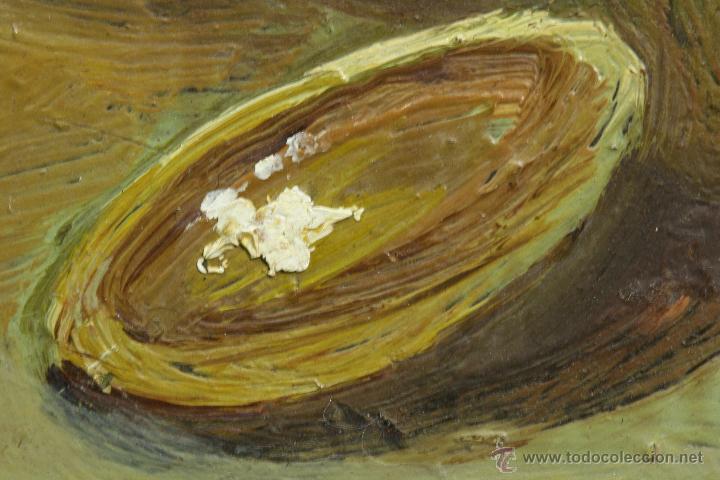 Arte: &Oacute;leo sobre t&aacute;blex. Bodeg&oacute;n. S.XX. - Foto 6