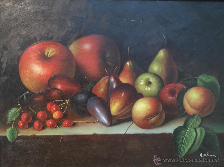 Arte: BONITO BODEGON , OLEO SOBRE TABLA - Foto 2