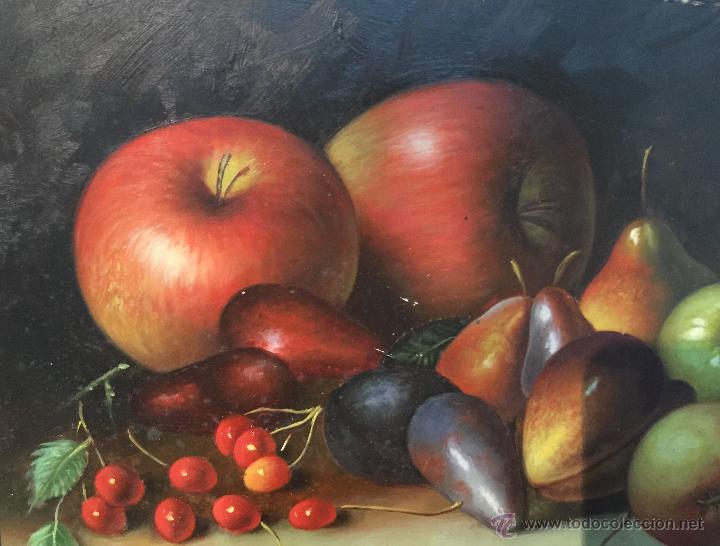Arte: BONITO BODEGON , OLEO SOBRE TABLA - Foto 3