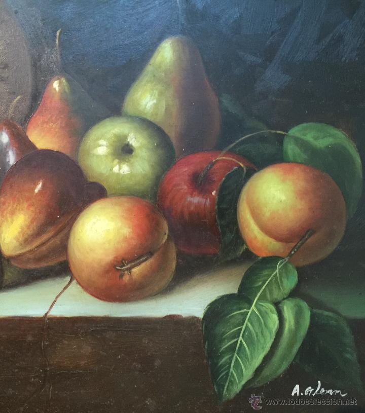 Arte: BONITO BODEGON , OLEO SOBRE TABLA - Foto 4