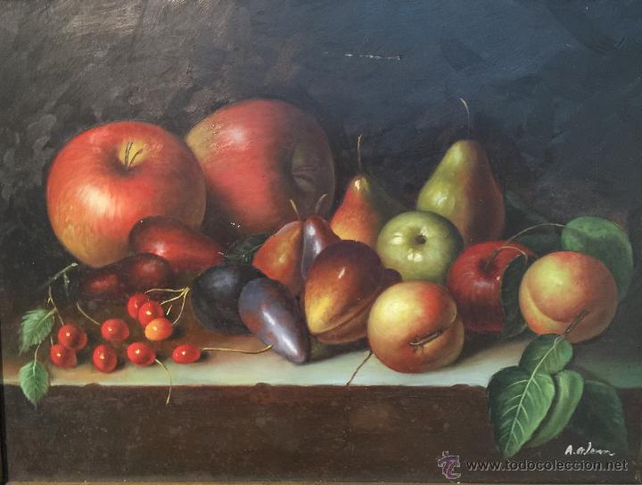 Arte: BONITO BODEGON , OLEO SOBRE TABLA - Foto 5