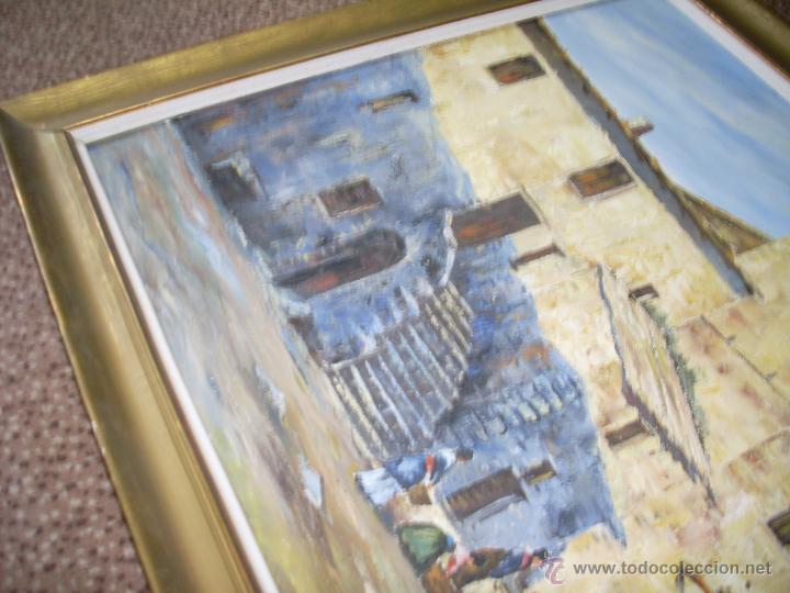 Arte: CUADRO PINTADO A MANO AL &Oacute;LEO - Foto 14