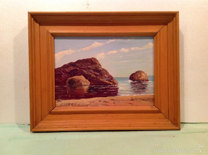 Arte: Cuadro &Oacute;leo Del Pintor Esbert - Foto 2