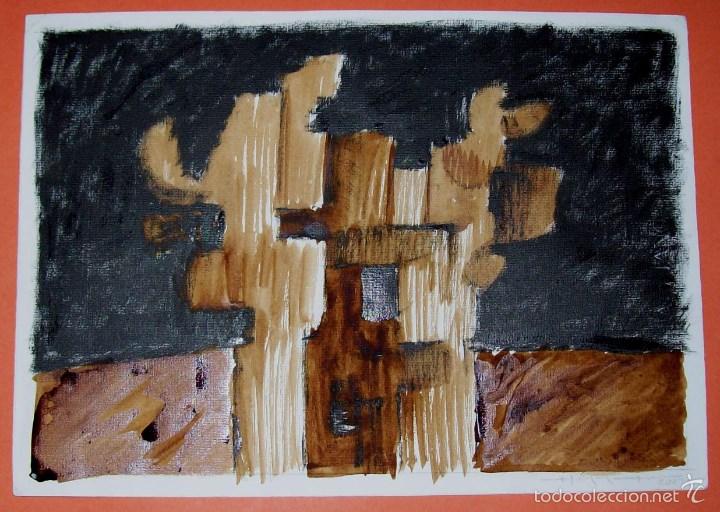 Art: GILBERTO LOPEZ GASCA T/ PAREJA NOCTURNA TEC/TINTAS NEGRA Y SEPIA 2007 FIRMADO Y FECHADO