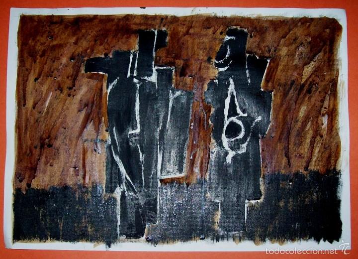 Art: GILBERTO LOPEZ GASCA T/ RECONCILIANDO EL PASADO MED 25X35 TEC/ TINTAS NEGRAS Y SEPIA