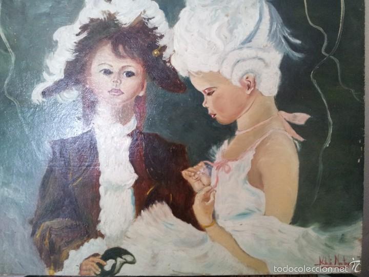 Arte: CUADRO AL OLEO. mmmm