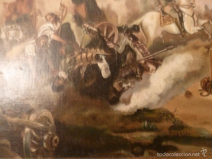 Arte: OLEO SOBRE CARTON BATALLA - Foto 5