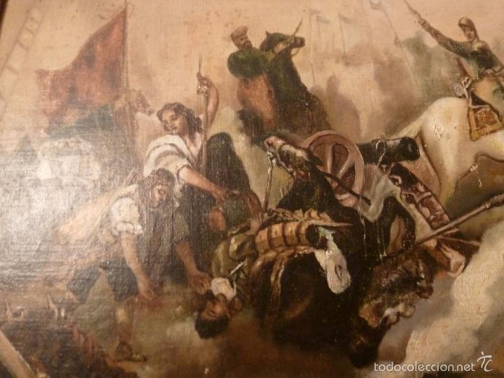 Arte: OLEO SOBRE CARTON BATALLA - Foto 6
