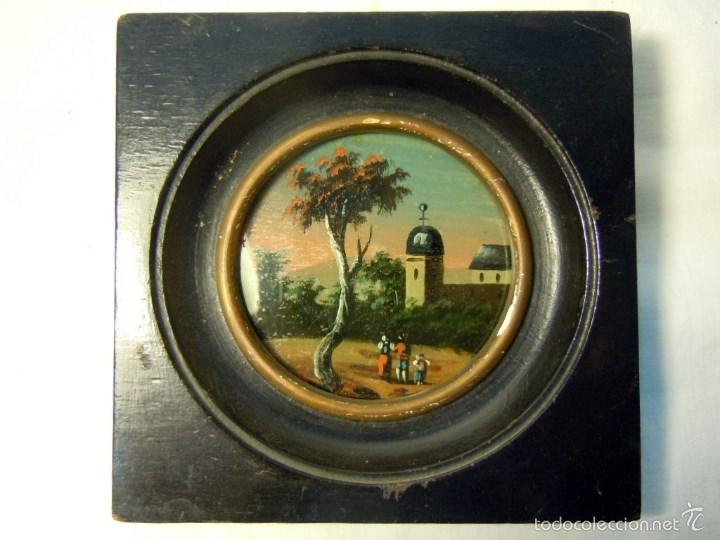 Arte: MINIATURA PINTADA SOBRE CRISTAL - Foto 10