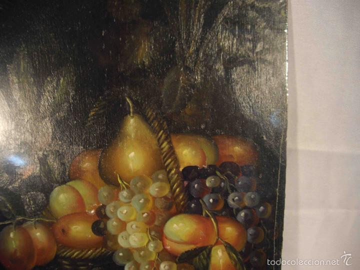 Arte: OLEO SOBRE TABLA BODEGON MELON - Foto 4
