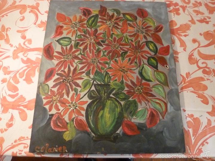 Arte: OLEO SOBRE LIENZO FLORERO - Foto 1