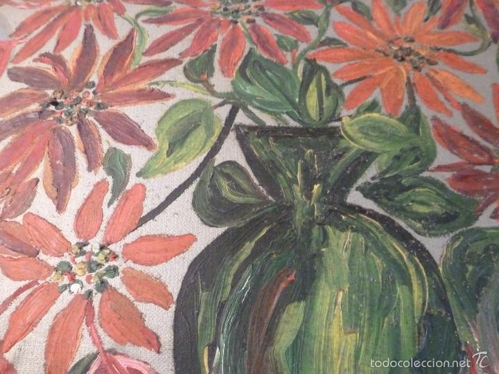 Arte: OLEO SOBRE LIENZO FLORERO - Foto 6