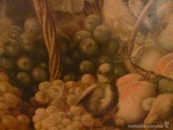 Arte: dos laminas bodegones con frutas - Foto 4