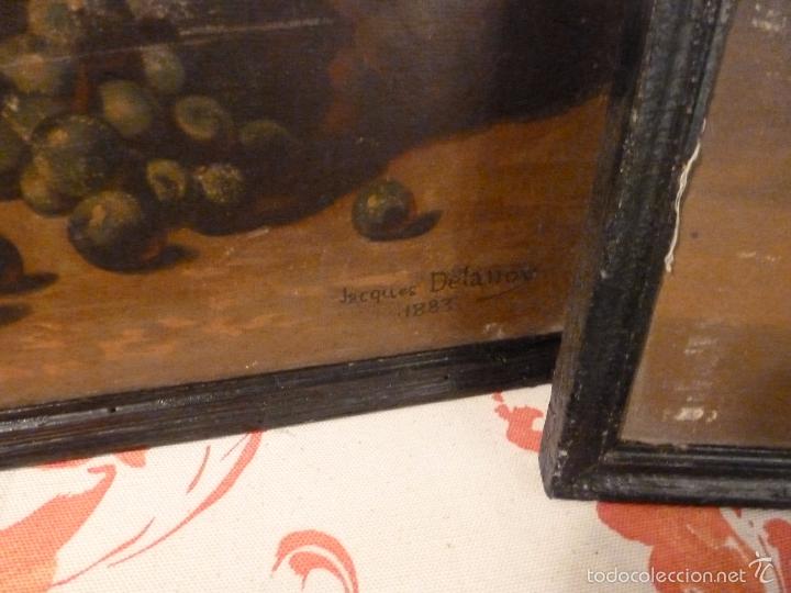 Arte: dos laminas bodegones con frutas - Foto 5