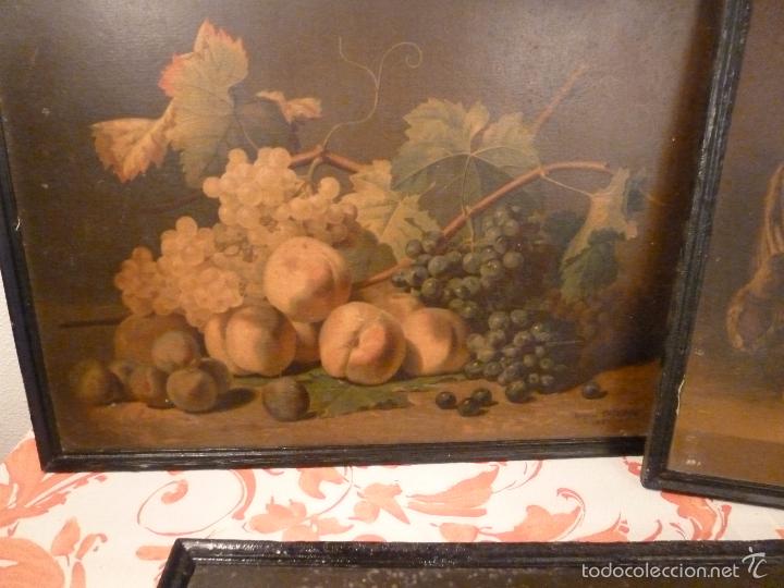 Arte: dos laminas bodegones con frutas - Foto 7