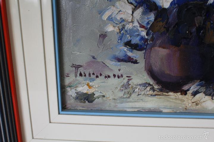 Arte: bodegon original firmado, oleo sobre lienzo - Foto 3