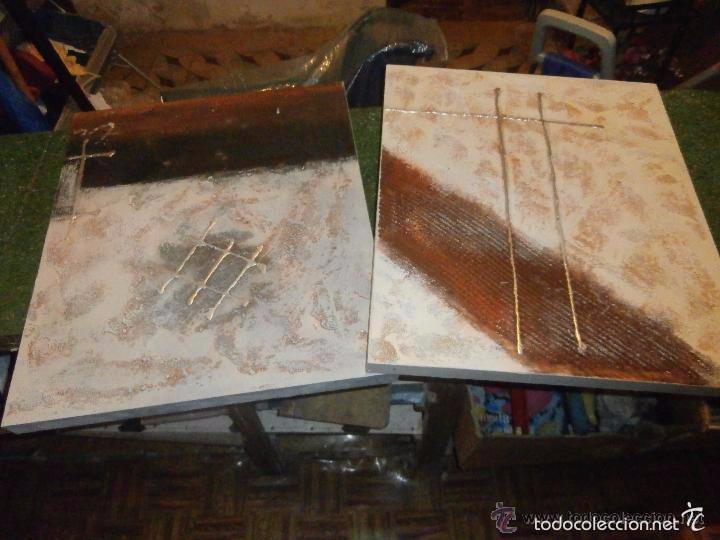 Arte: dos lienzos pintados - Foto 1