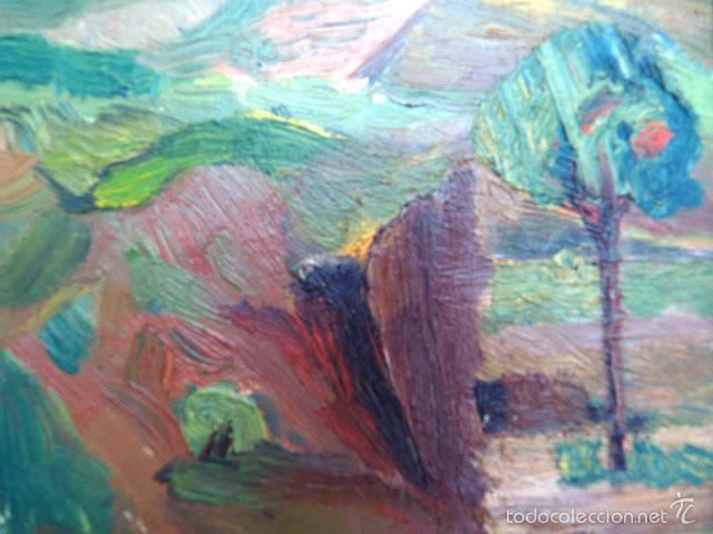 Arte: &oacute;leo sobre tablex.escuela catalana.An&oacute;nimo - Foto 4
