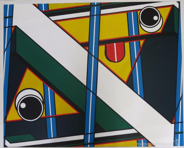 Arte: Fontai&ntilde;a. Menuda viaxe!. Acrilico sobre tabla. - Foto 1