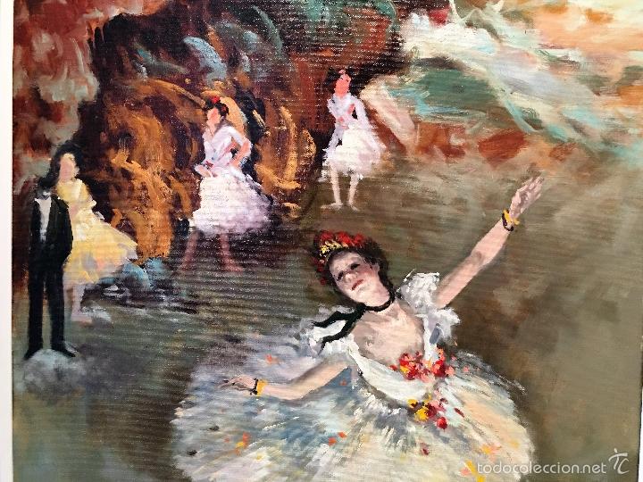 Arte: oleo sobre lienzo BAILARINAS - Foto 4