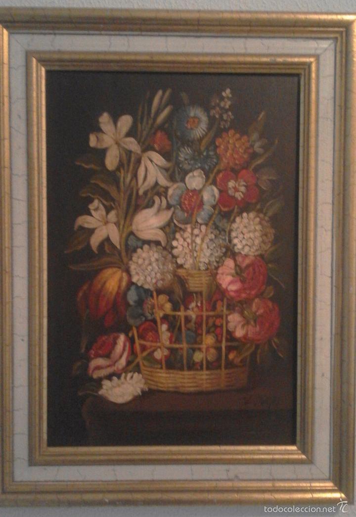 Arte: FLORES DE ENRIQUE MONTES. - Foto 7