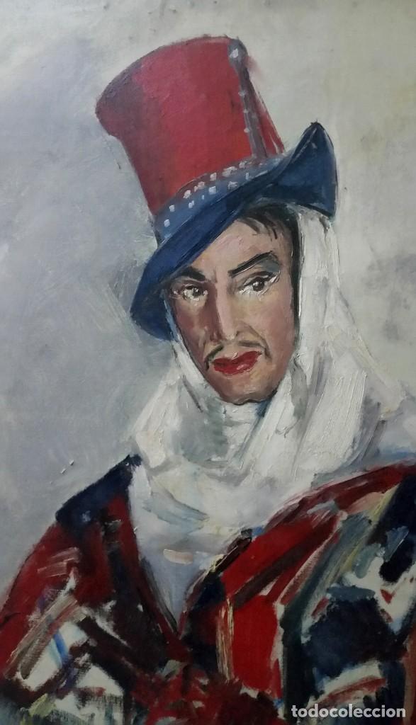 Arte: RETRATO - OLEO SOBRE LIENZO - Foto 3