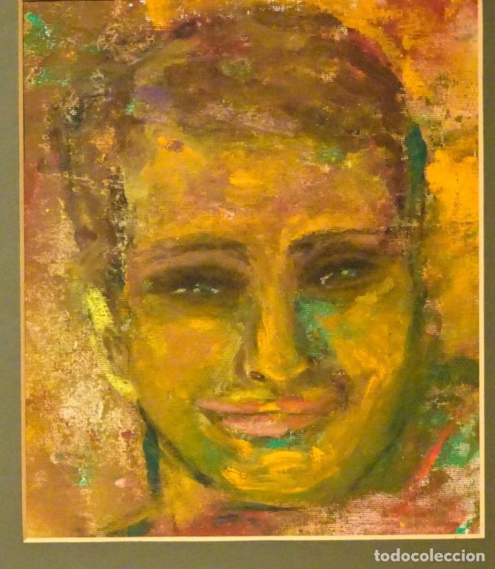 Arte: Retrato &Oacute;leo sobre lienzo - Foto 3