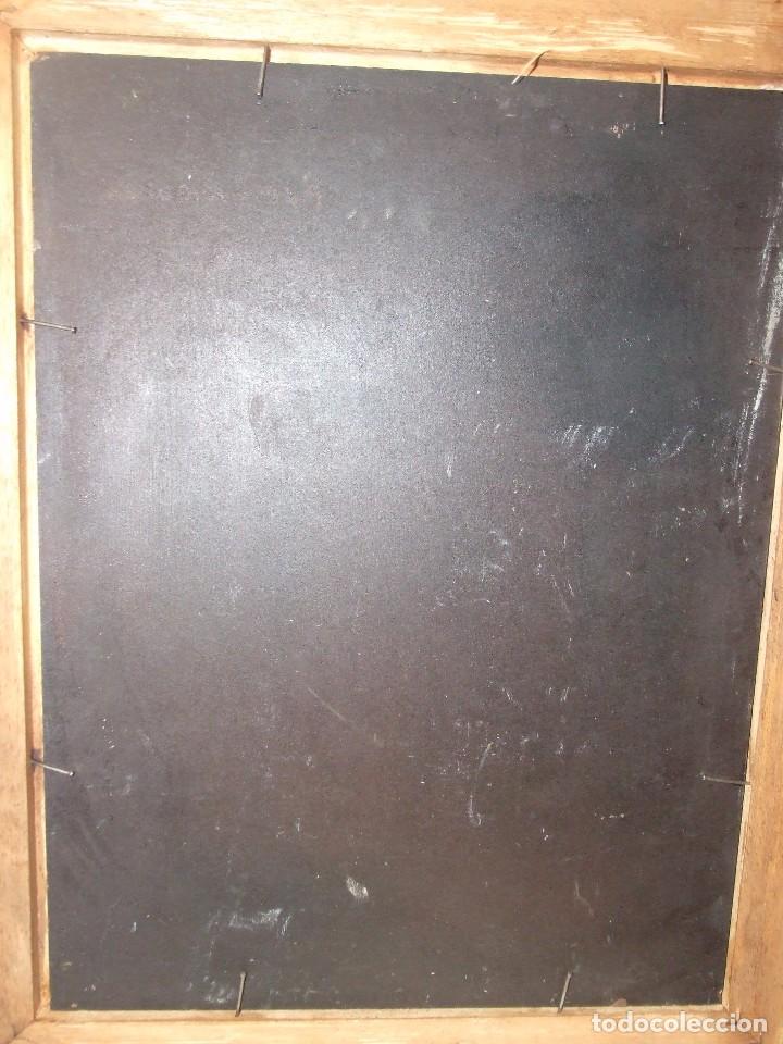 Arte: Oleo sobre tablex. Firmado E. Sala. - Foto 5