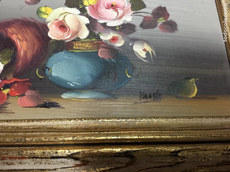 Arte: DOS OLEOS EN TABLA. - Foto 2