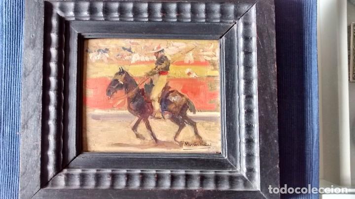 Arte: &Oacute;leo sobre tabla de Mart&iacute;n Vidal Corella - Foto 1