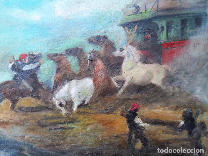 Bandoleros Asaltando Una Diligencia De Ronda Comprar Pintura Al leo Bandoleros Asaltando Una Diligencia De Ronda Comprar Pintura Al leo