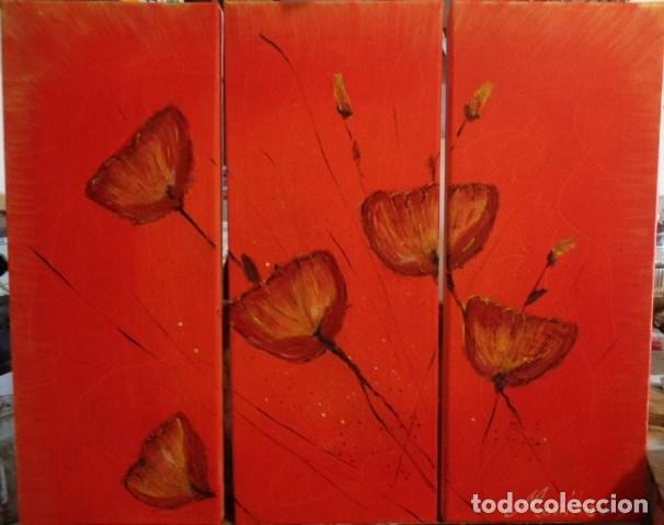 Arte: TR&Iacute;PTICO EN ACUARELA - Foto 1