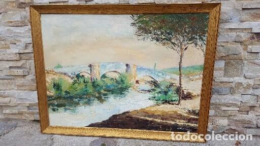 Arte: Paisaje de puente al &oacute;leo - Foto 2