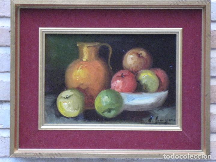 Arte: BODEGON PINTADO AL OLEO - FIRMADO. - Foto 1