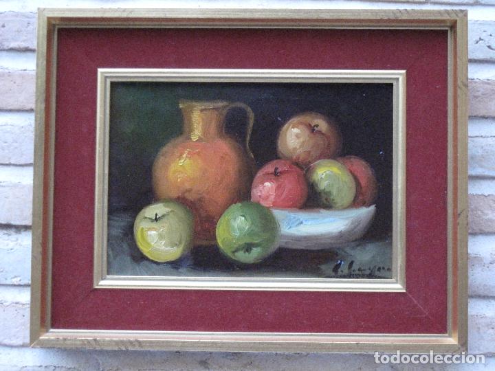 Arte: BODEGON PINTADO AL OLEO - FIRMADO. - Foto 2