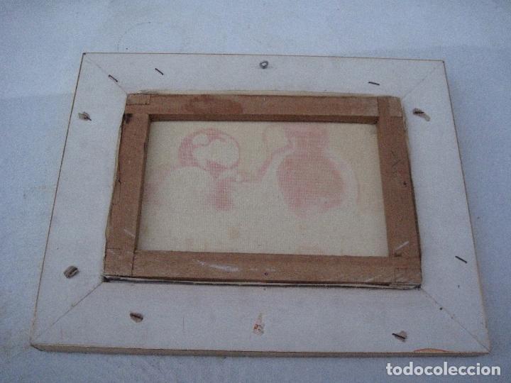 Arte: BODEGON PINTADO AL OLEO - FIRMADO. - Foto 3