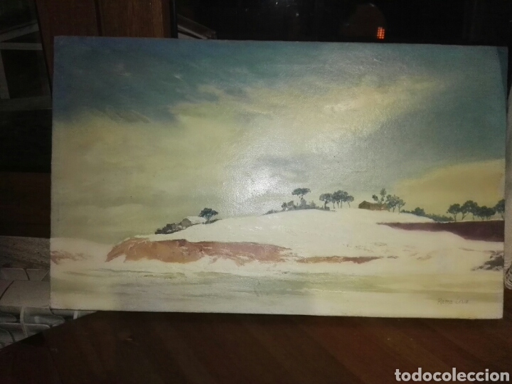 Arte: Paisaje con pinos - Foto 1