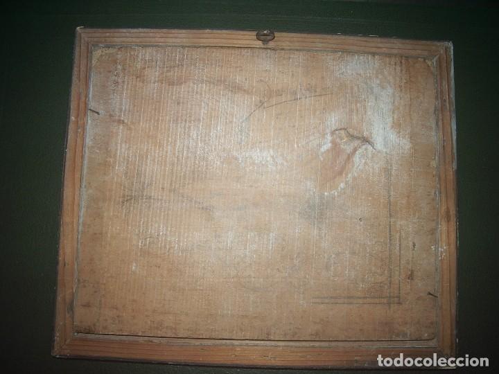 Arte: Oleo sobre Tablilla, BARRACA . - Foto 3